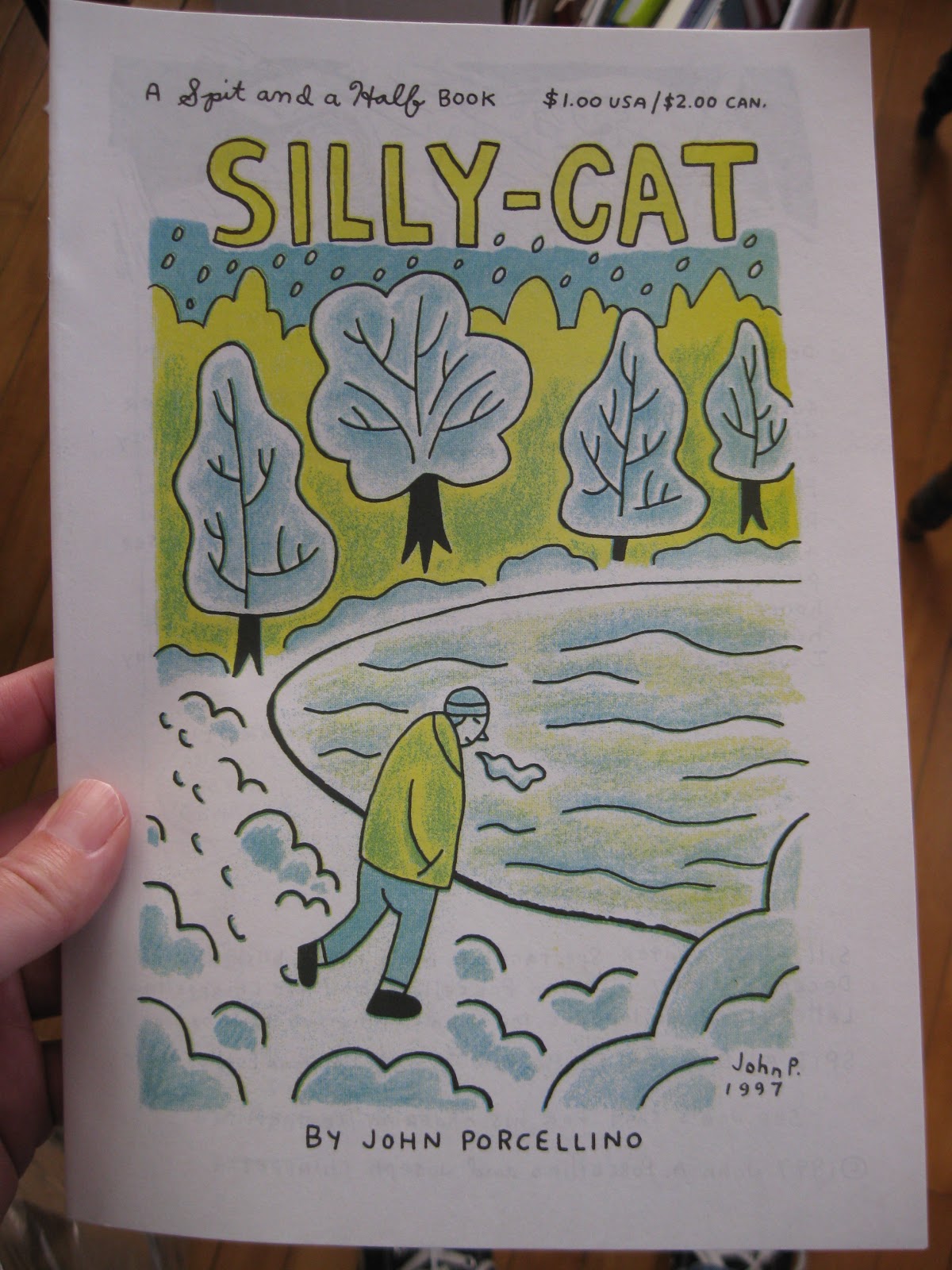SILLY-CAT #1 by John Porcellino and Joe Chiappetta