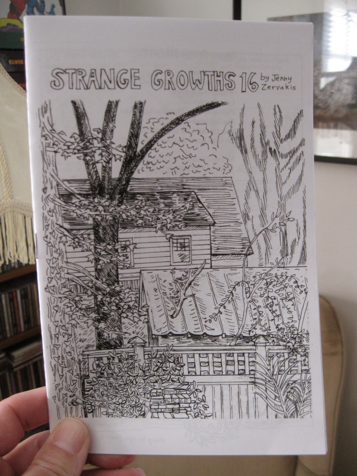 STRANGE GROWTHS #16 by Jenny Zervakis