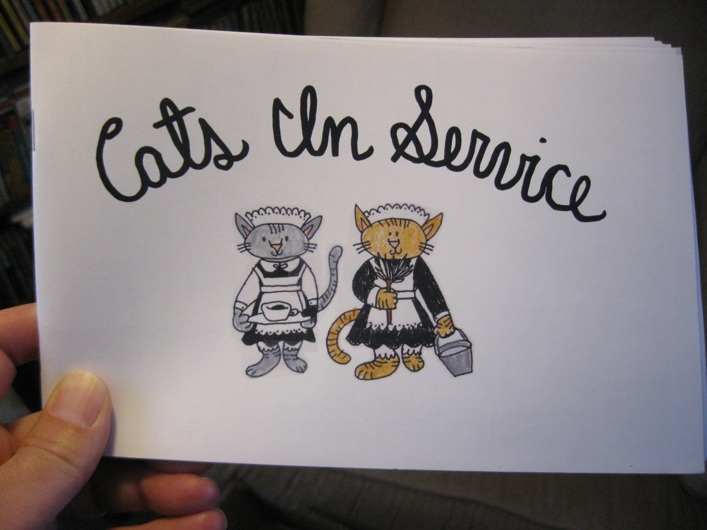 CATS IN SERVICE by Megan Kelso
