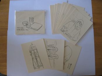 KING-CAT POSTCARD SET by John Porcellino - Image 2