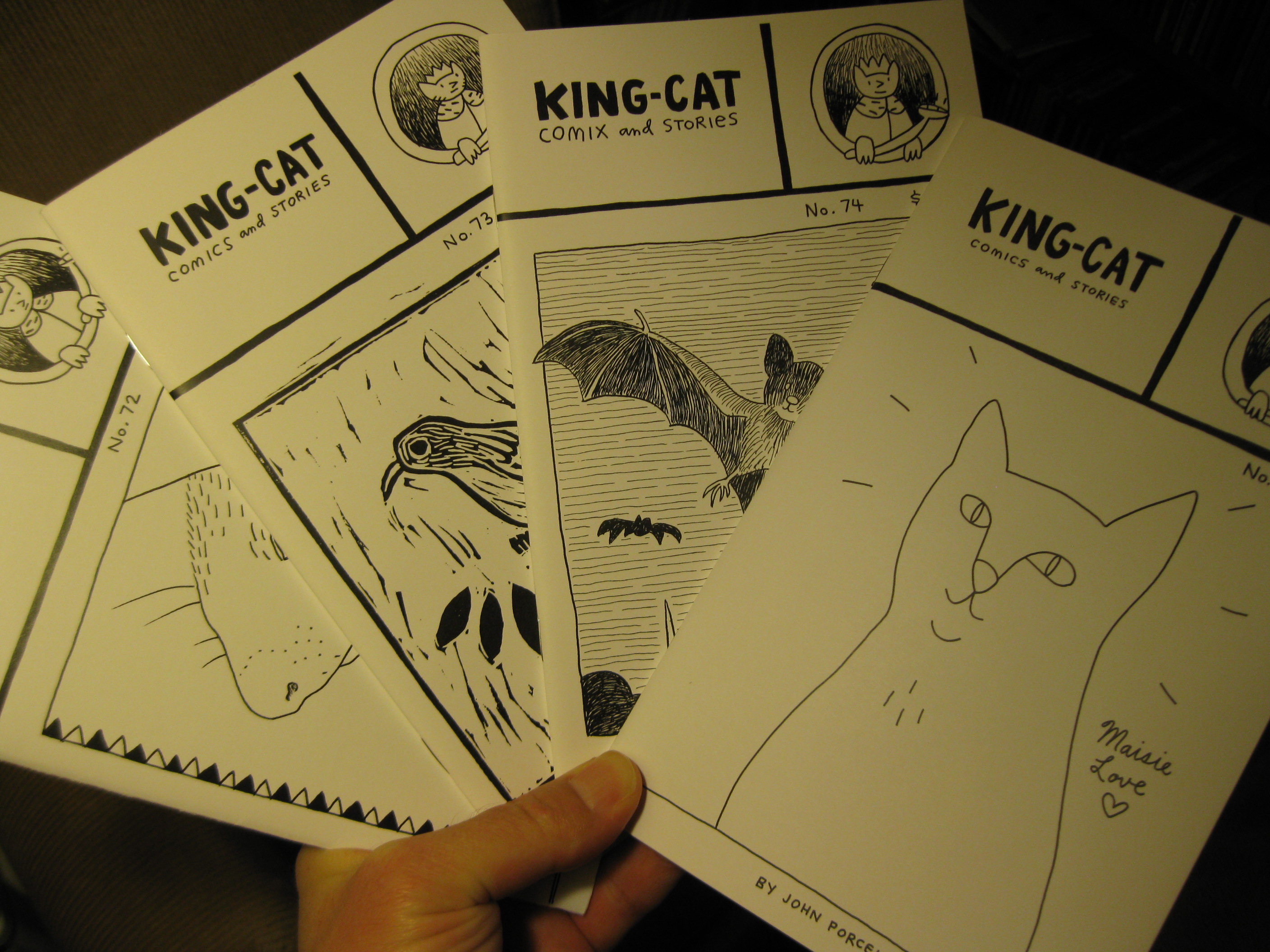 KING-CAT SUBSCRIPTION (USA) by John Porcellino