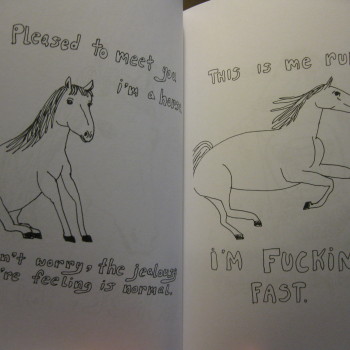 A HORSE, A CROW, AND A HIPPO WALK INTO A BAR by Lauren Barnett - Image 2