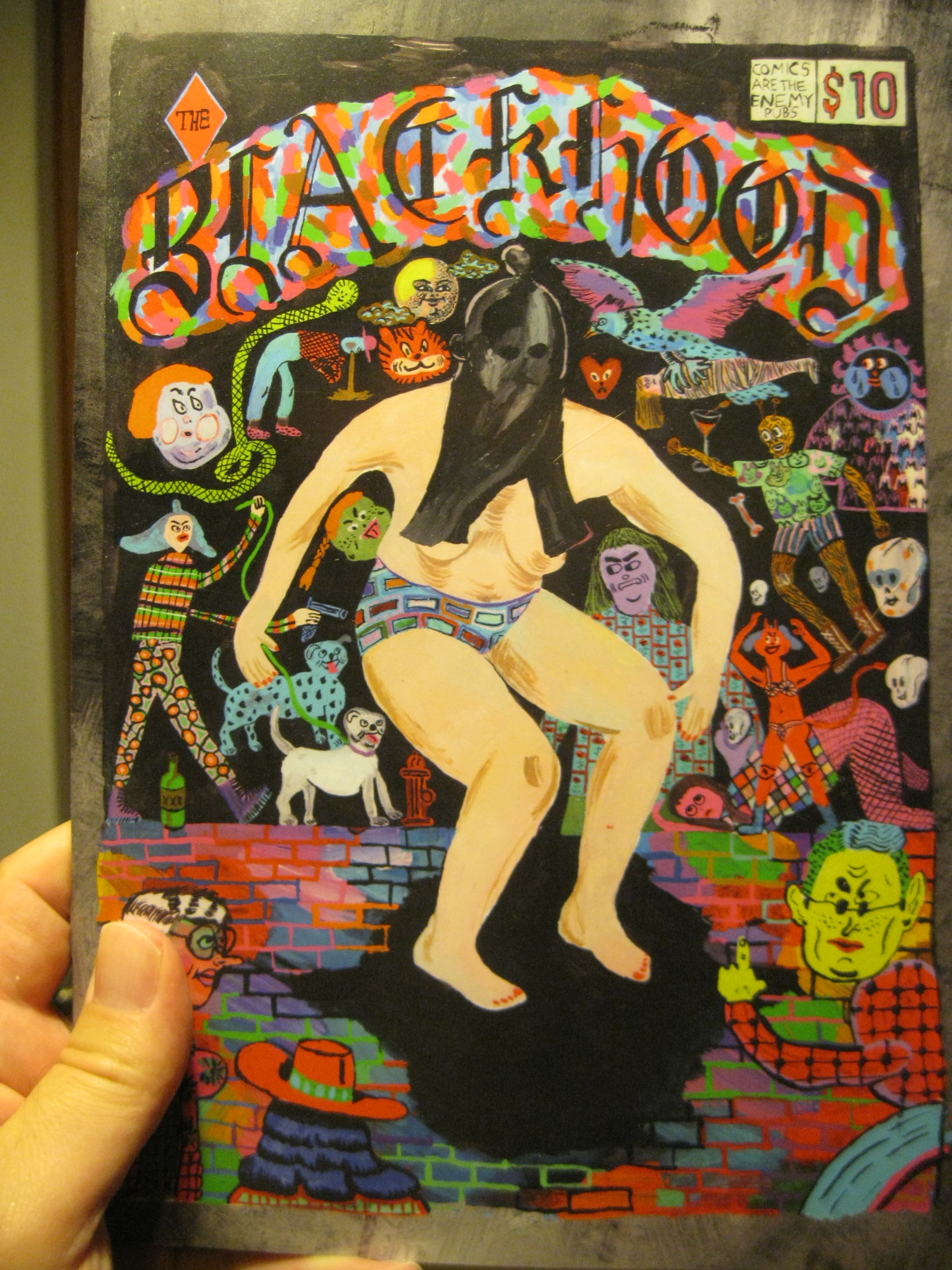 THE BLACK HOOD ed. by Josh Bayer and Mike Freiheit