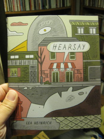HEARSAY: FROM THE CITY OF TINY LIGHTS by Lea Heinrich