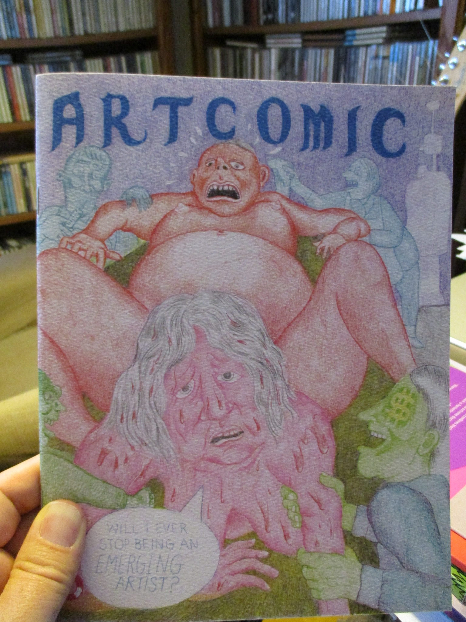 ART COMIC #4 by Matthew Thurber