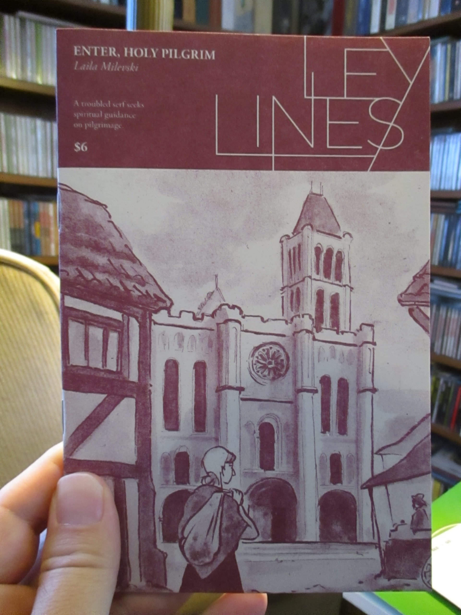 ENTER HOLY PILGRIM by Laila Milevski (LEY LINES)