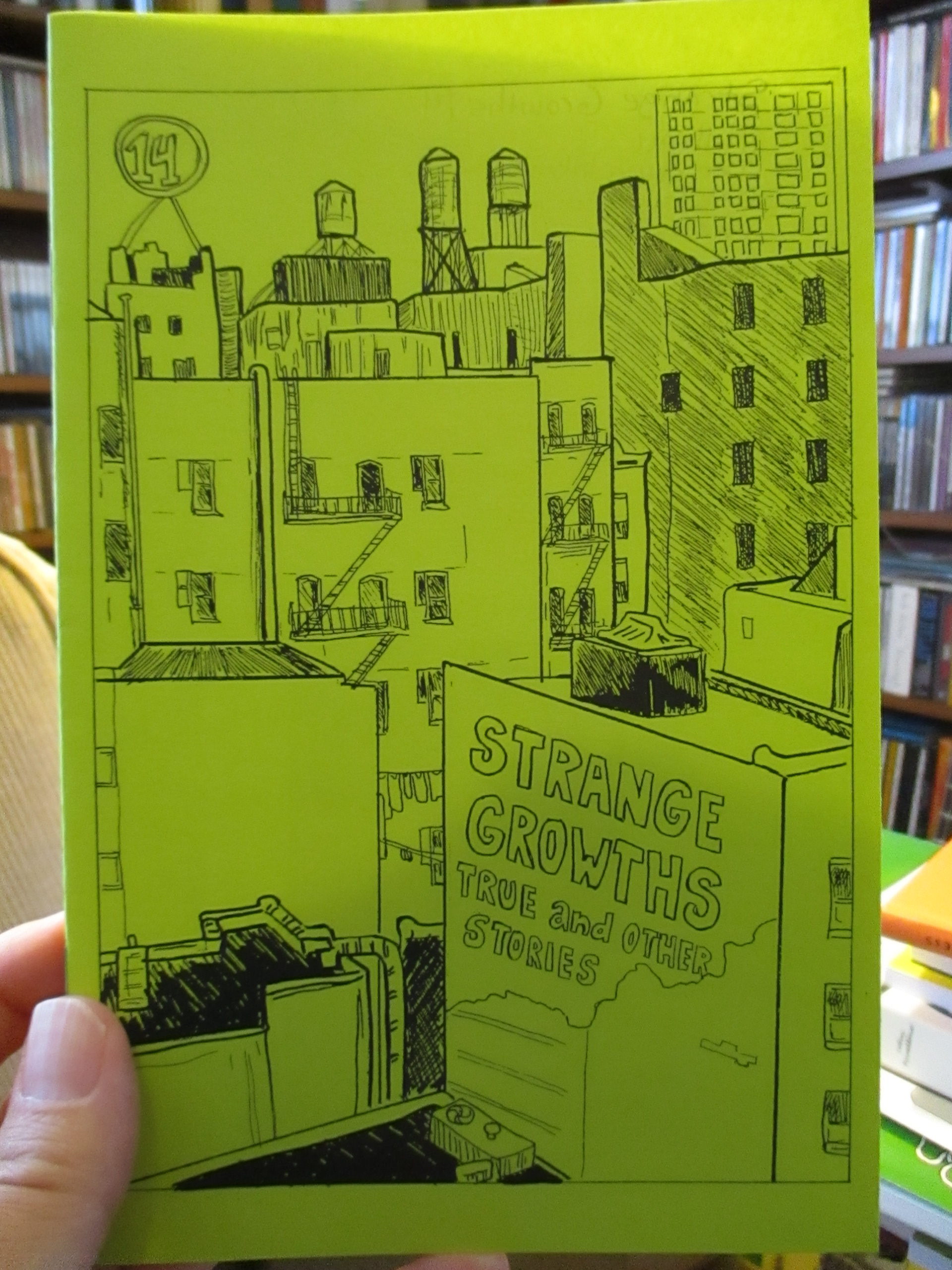 STRANGE GROWTHS #14 by Jenny Zervakis