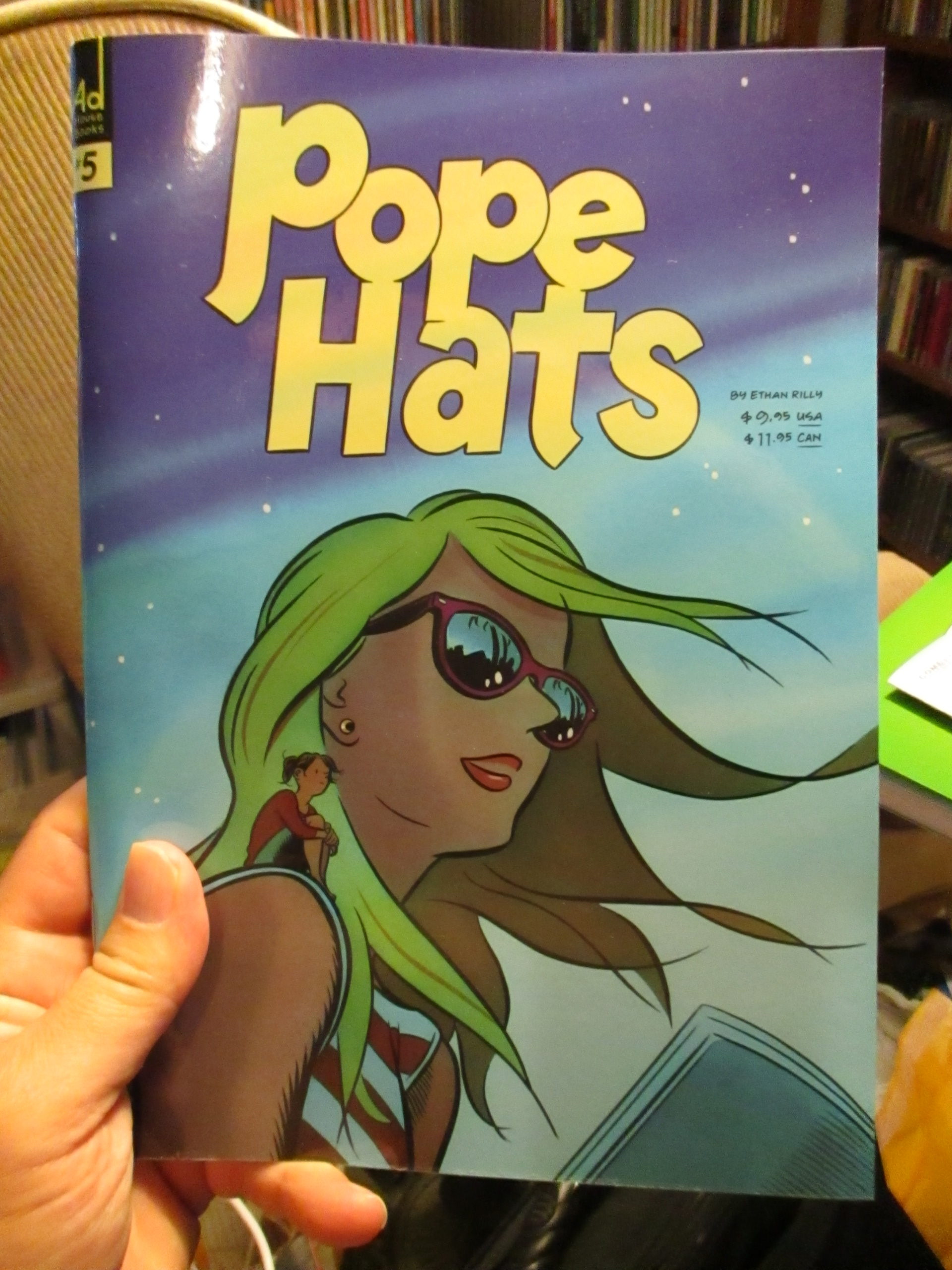 POPE HATS #5 by Ethan Rilly