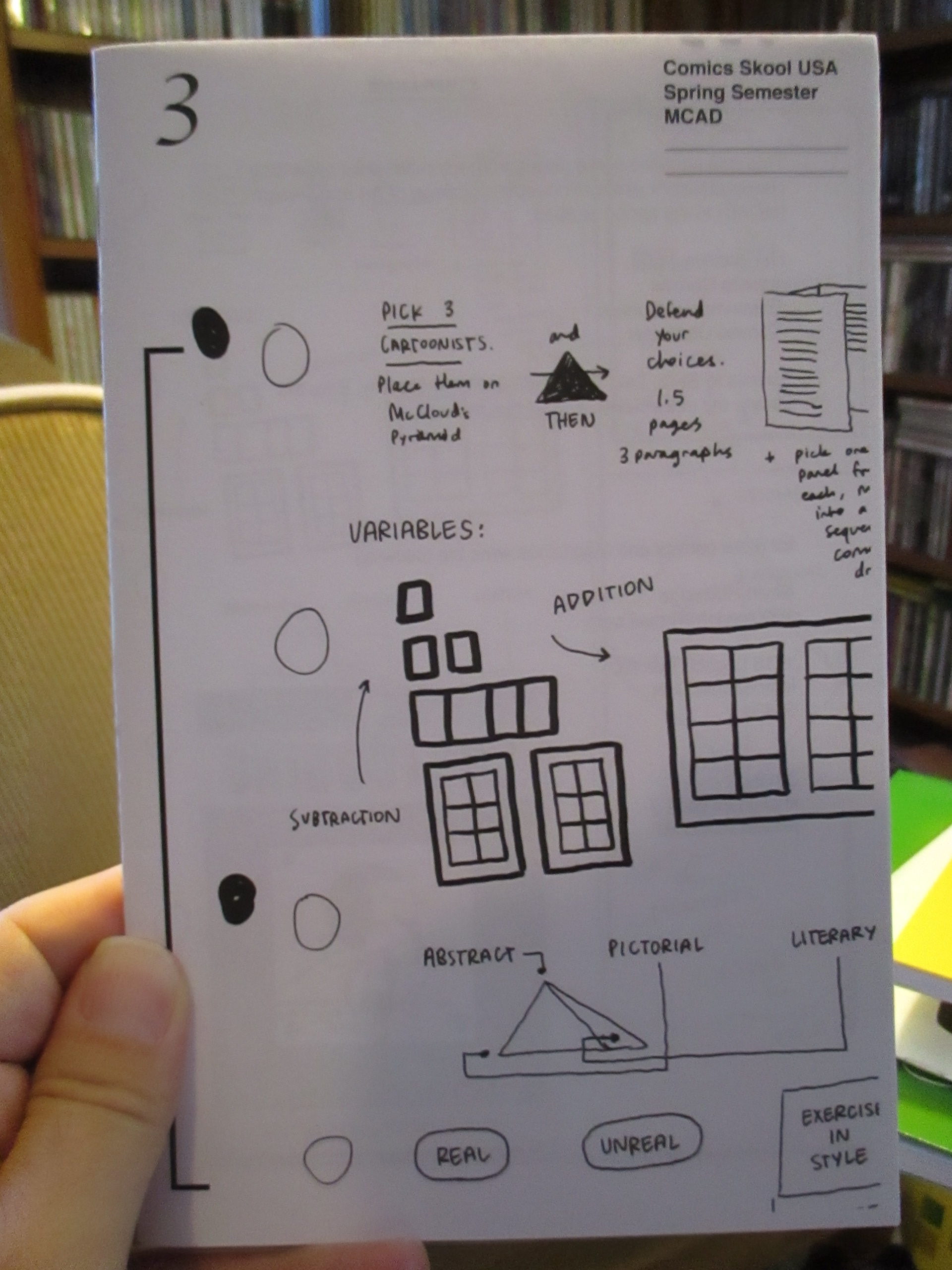 COMICS SKOOL USA #3 by Kevin Huizenga