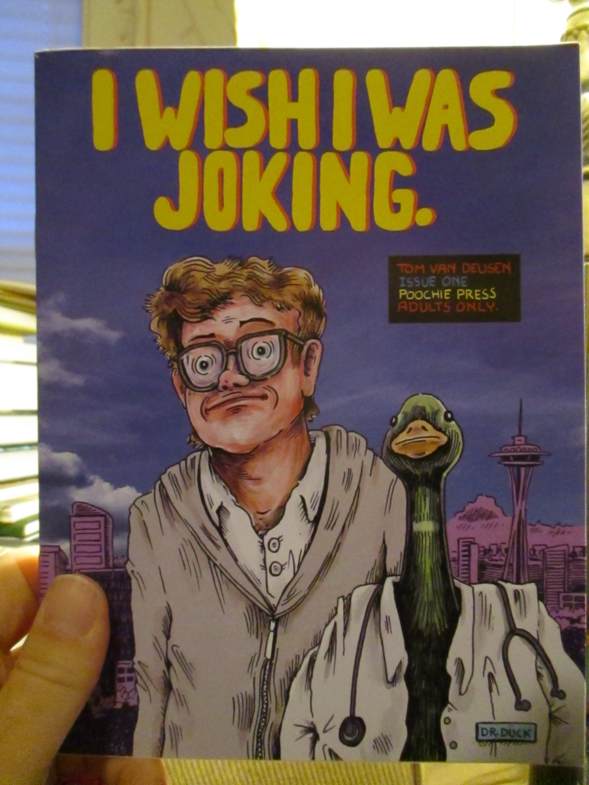 I WISH I WAS JOKING by Tom Van Deusen