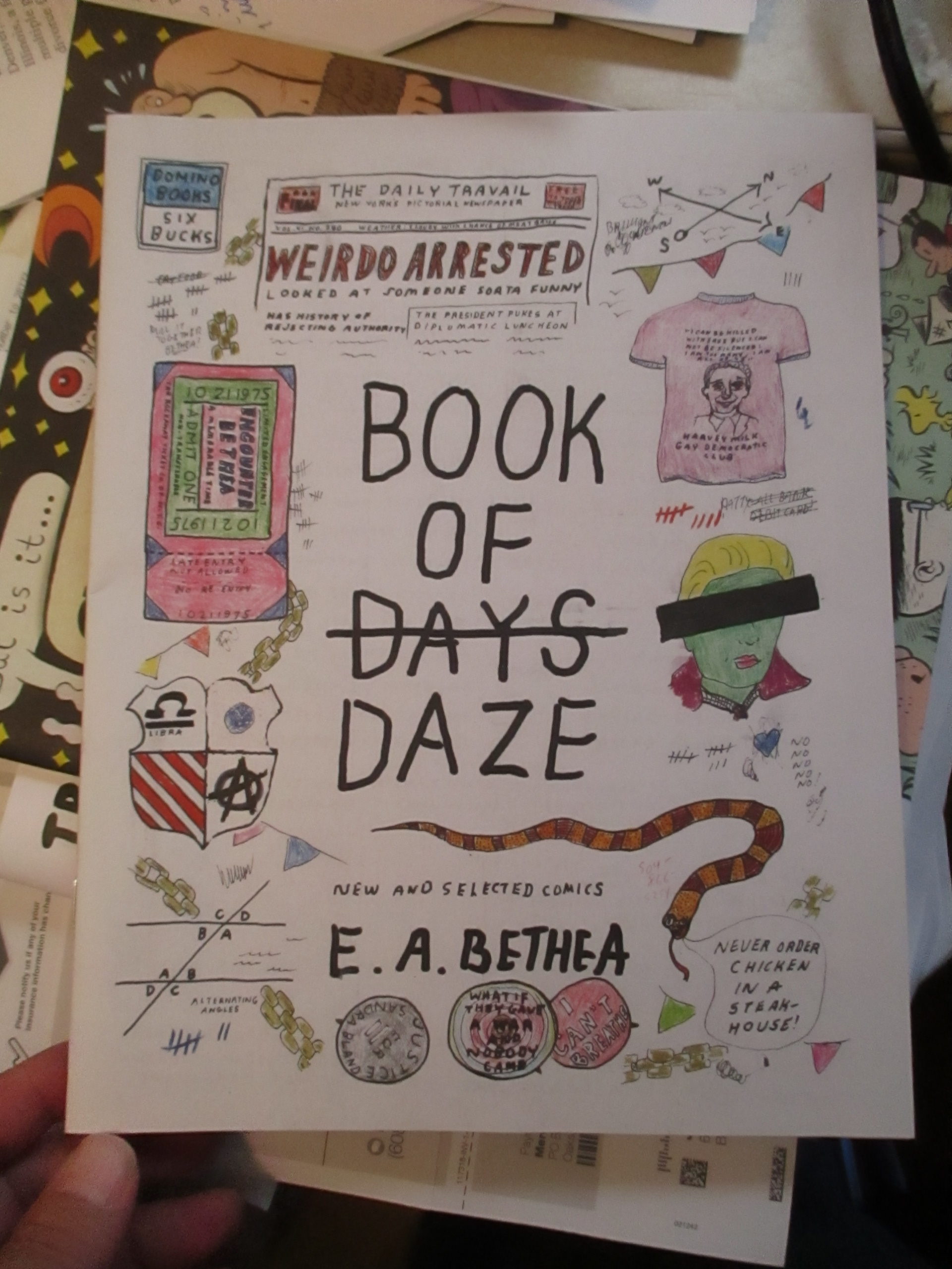 BOOK OF DAZE by E.A. Bethea