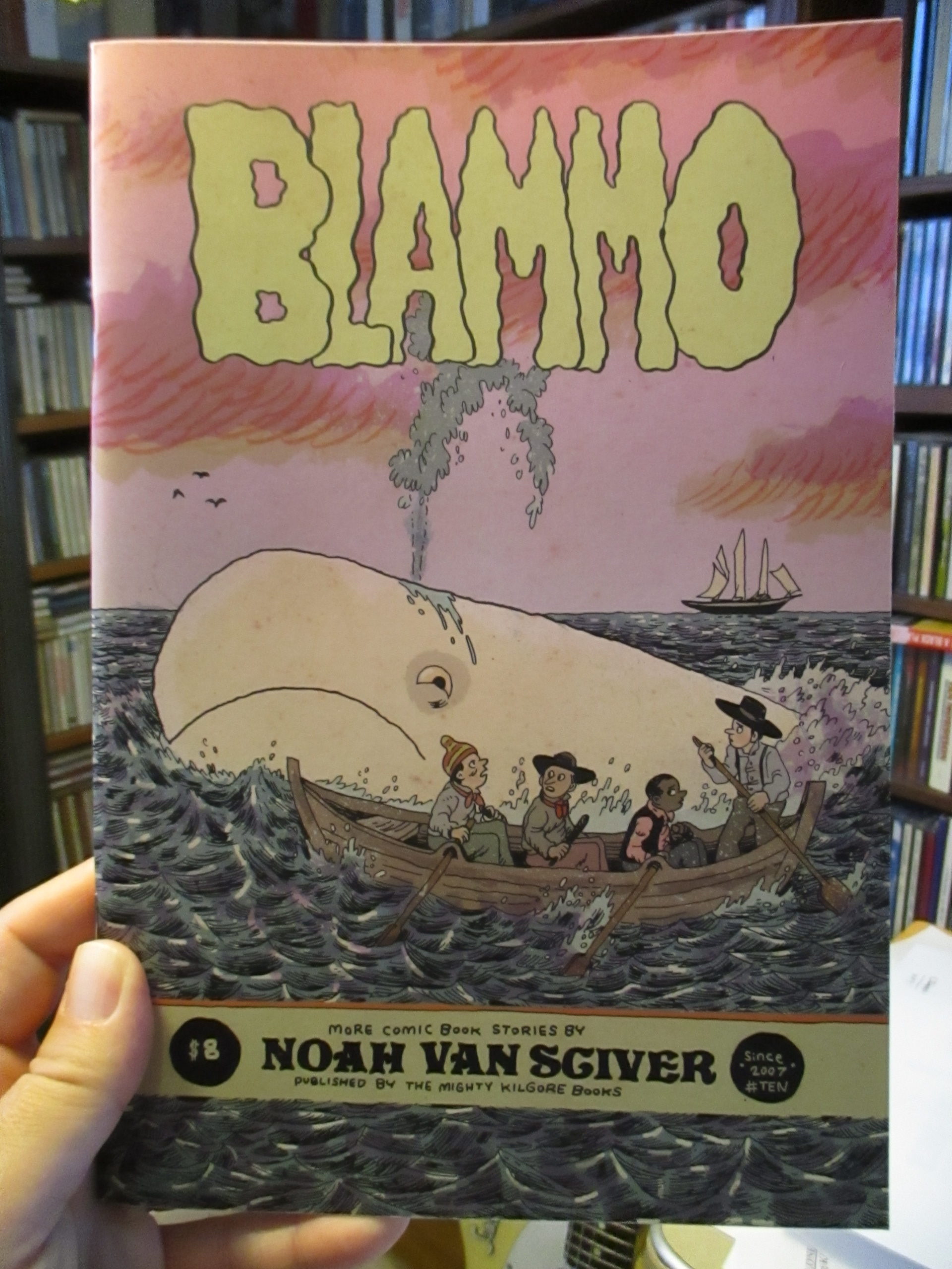 BLAMMO #10 by Noah Van Sciver