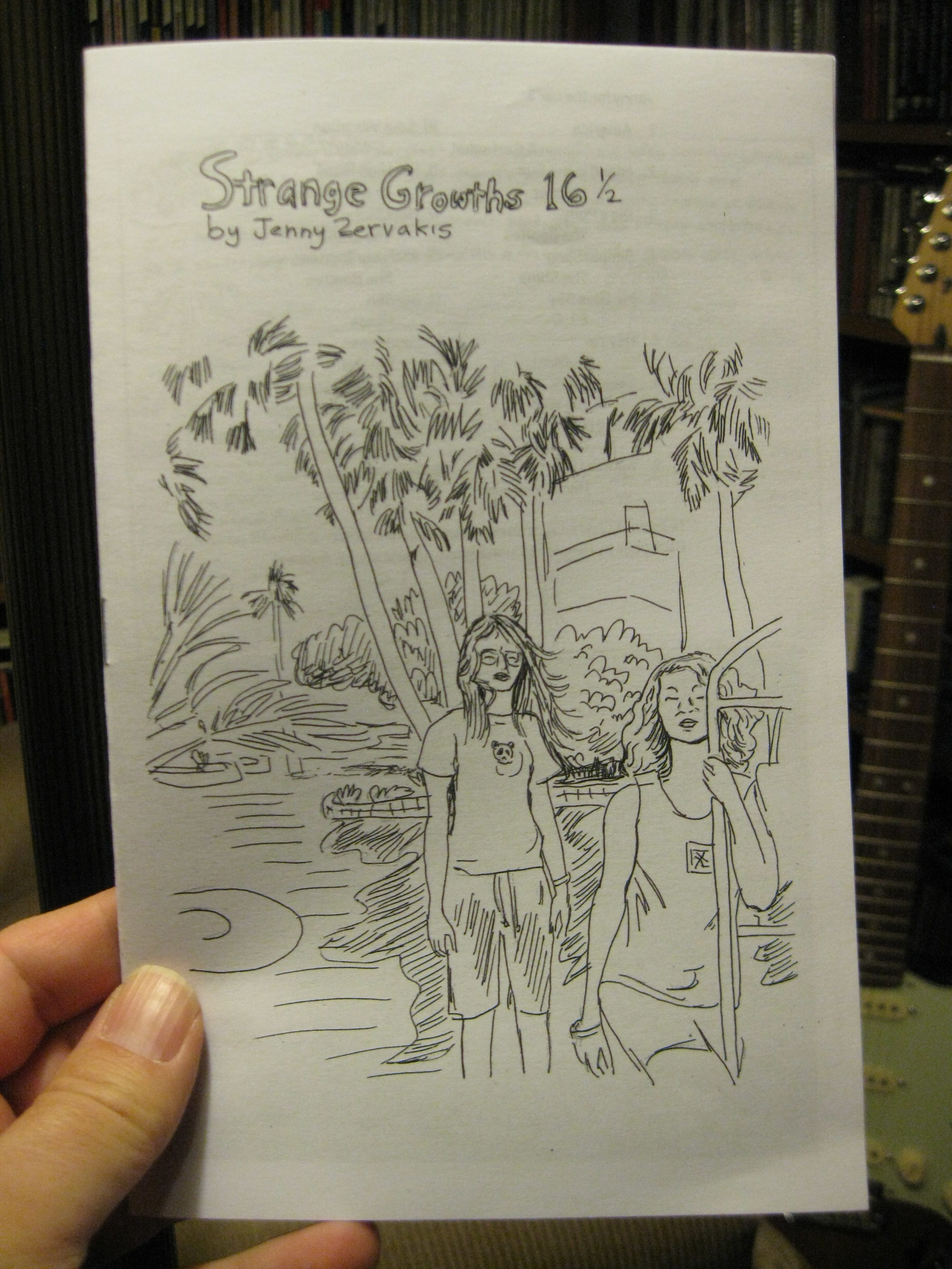 STRANGE GROWTHS #16.5 by Jenny Zervakis