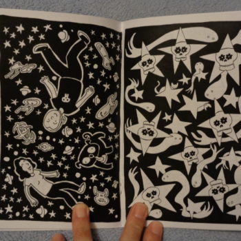 SNAKEPIT/YOU DON'T GET THERE FROM HERE #44 Split Zine by Ben Snakepit and Carrie McNinch - Image 2