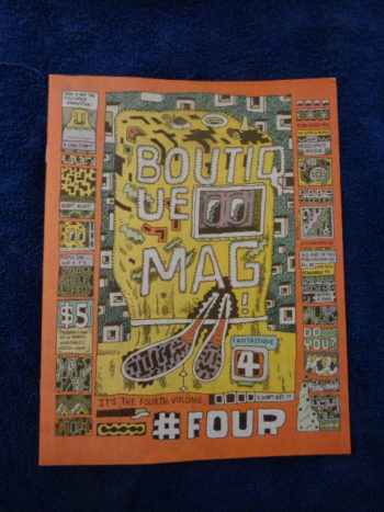 BOUTIQUE MAG #4 by Marc Bell