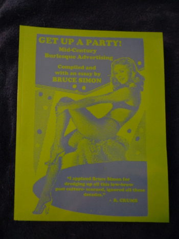 GET UP A PARTY: Mid-Century Burlesque Advertising, ed. by Bruce Simon