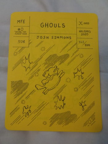 GHOULS #0 by Josh Simmons
