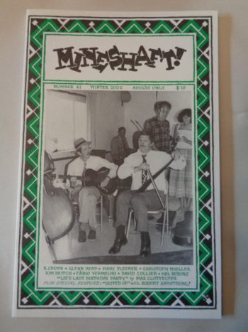 MINESHAFT #41 ed. by Everett Rand and Gioia Palmieri